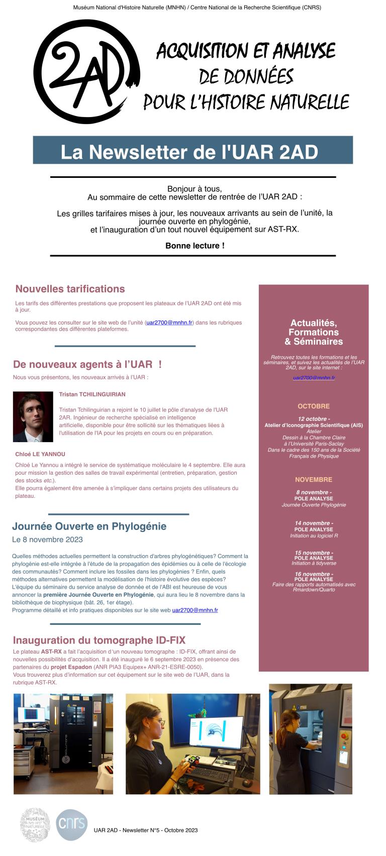 Newsletter UAR 2AD N°5
