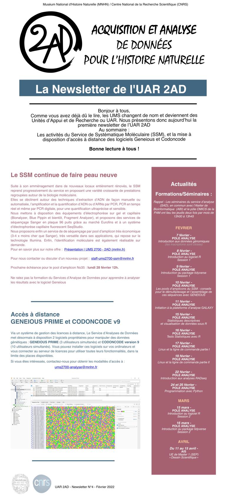 Newsletter UAR 2AD N°4